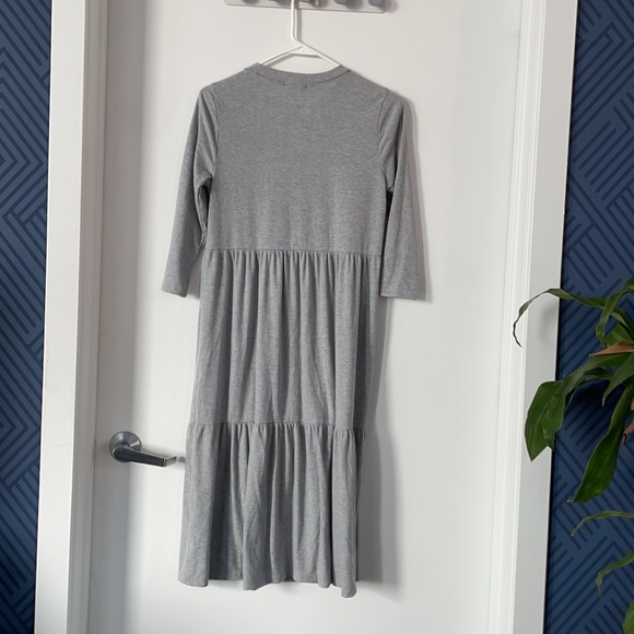 Midi Grey Dress - Picture 2 of 2